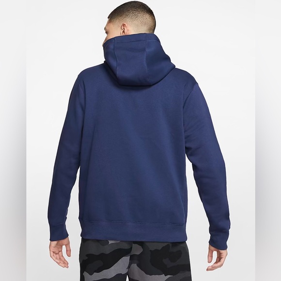 Nike Sportswear Club Fleece Men's Pullover Hoodie Sweatshirt Size XL FV4049-451 - Picture 5 of 9